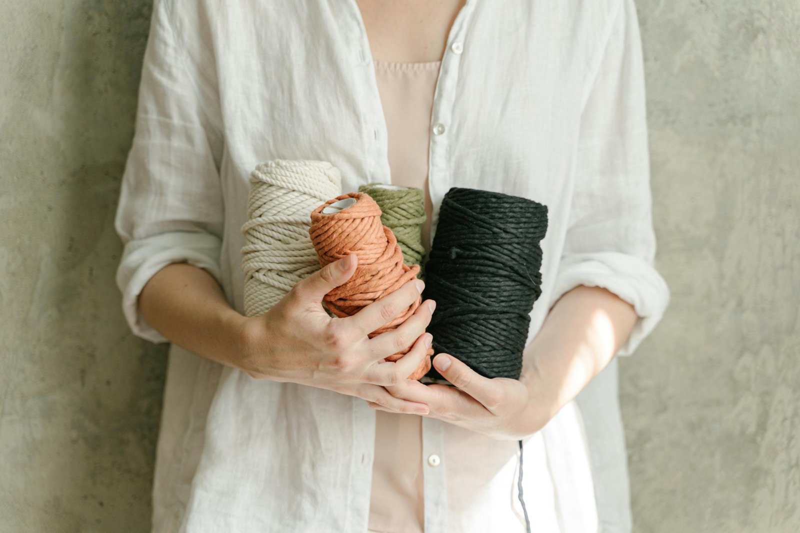 corde en macramé