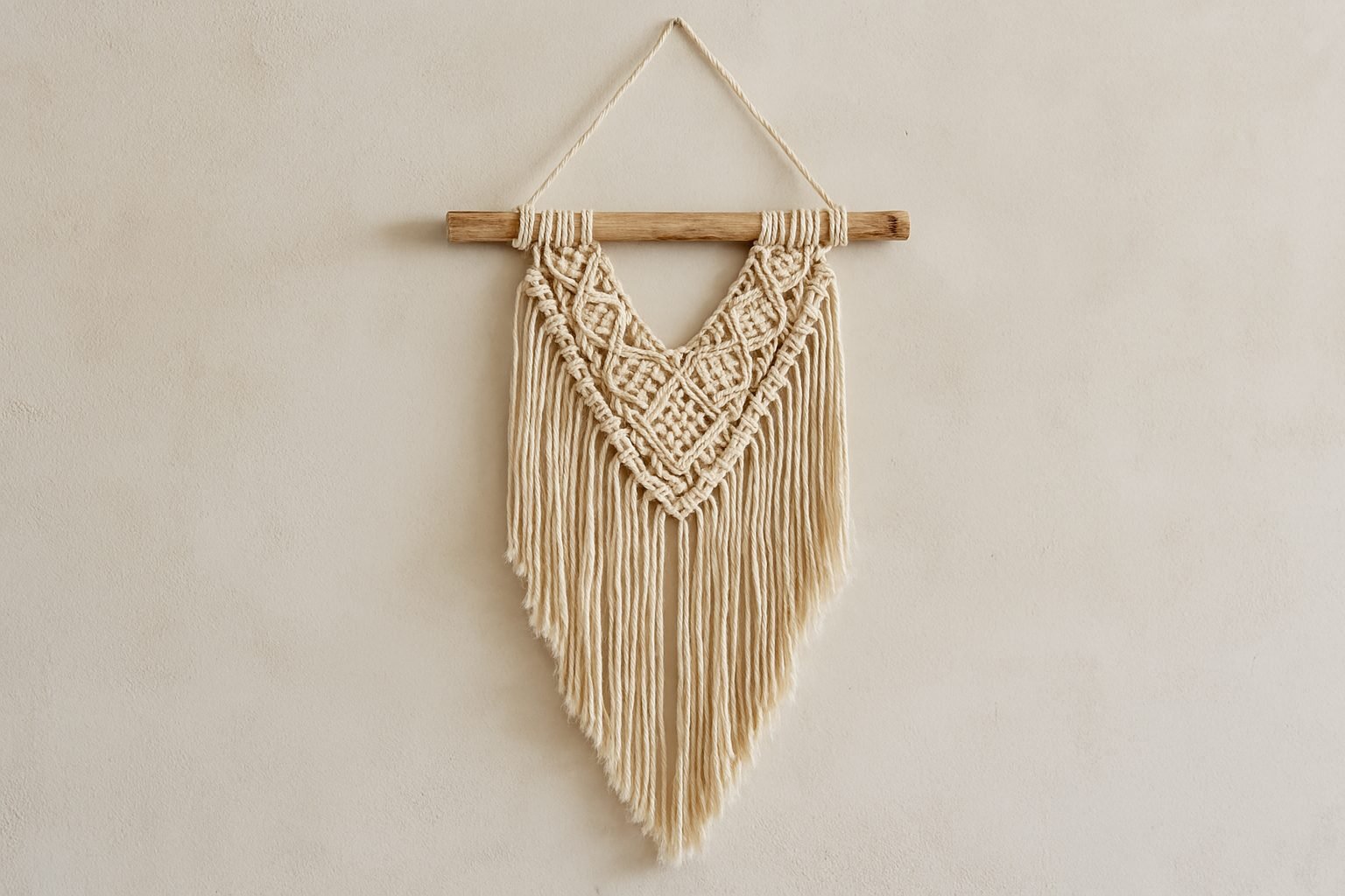 suspension macramé